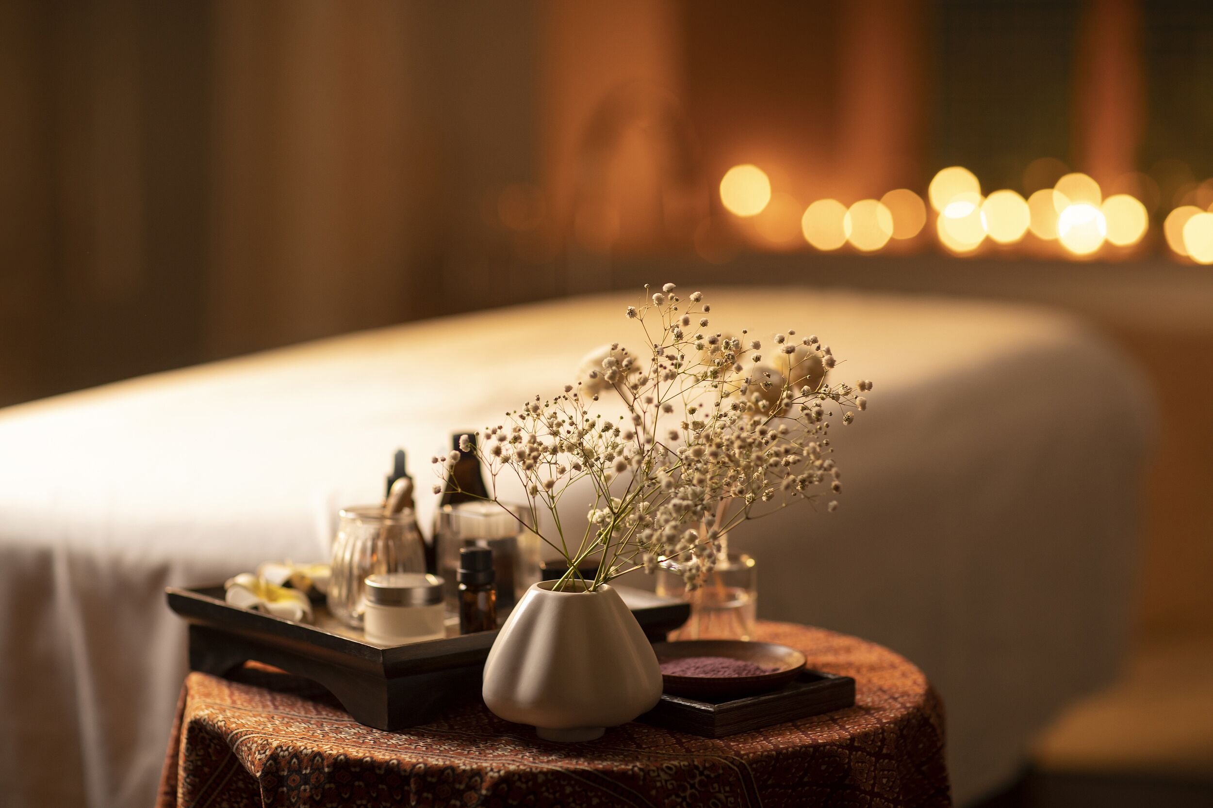 Outdoor treatment area