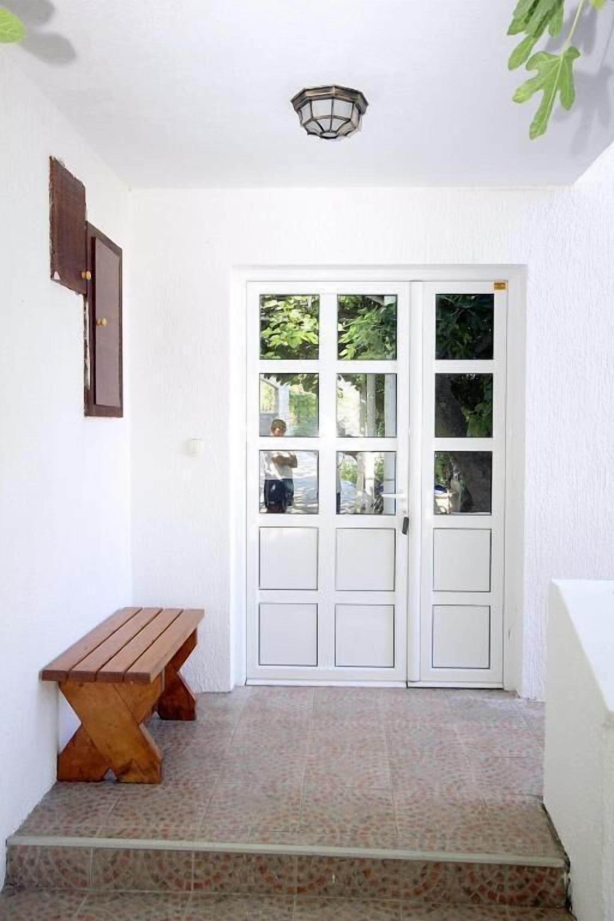 Voorkant van accommodatie