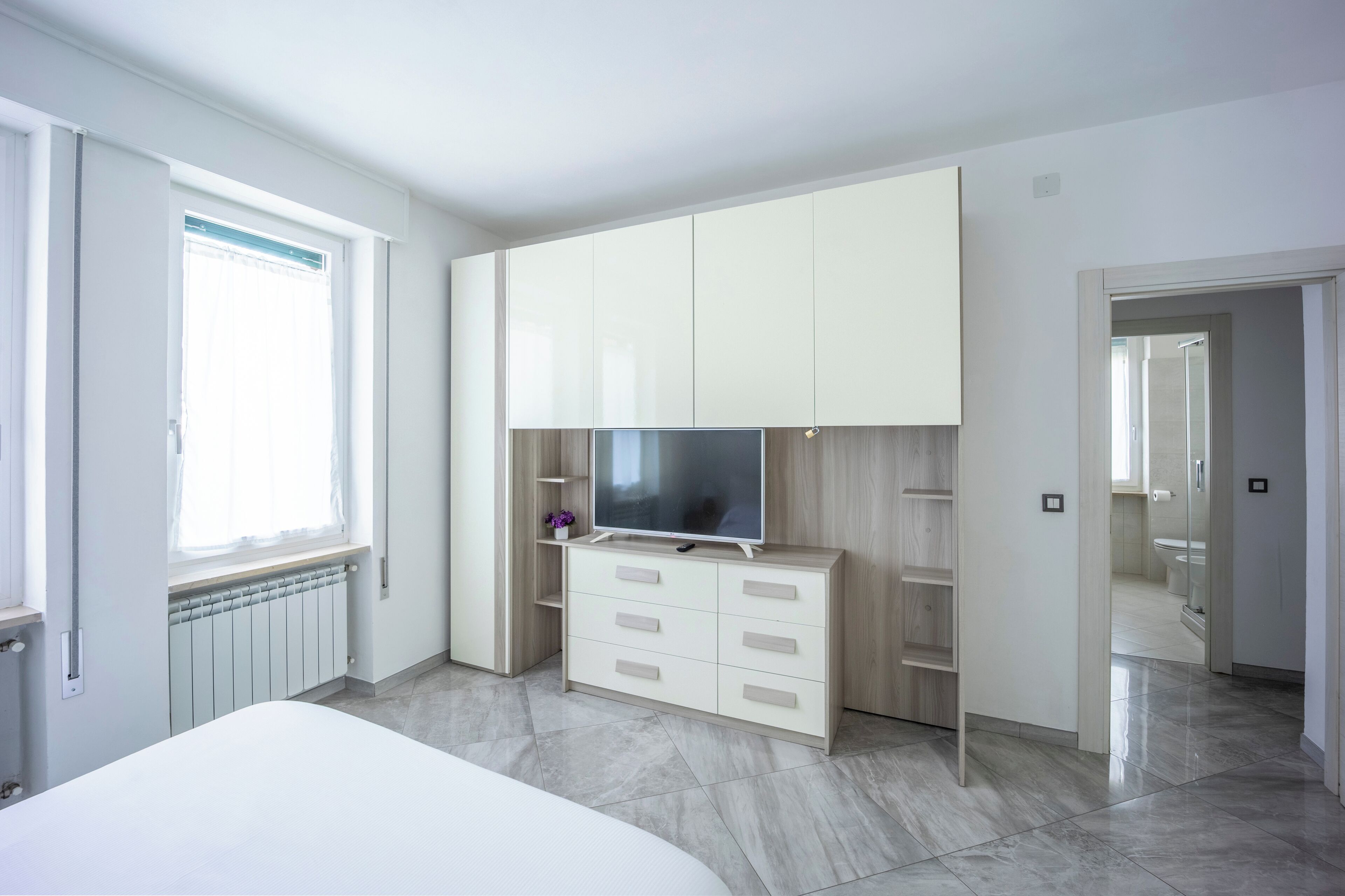 Comfort appartement, uitzicht op tuin | 2 slaapkamers, lakens van Egyptisch katoen, luxe beddengoed, donsdekens