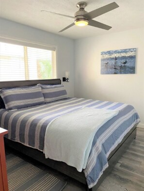 4 soverom, strykejern/-brett, wi-fi og sengetøy