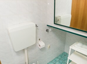 Ducha, secador de pelo y toallas