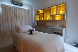Massage bij de accommodatie