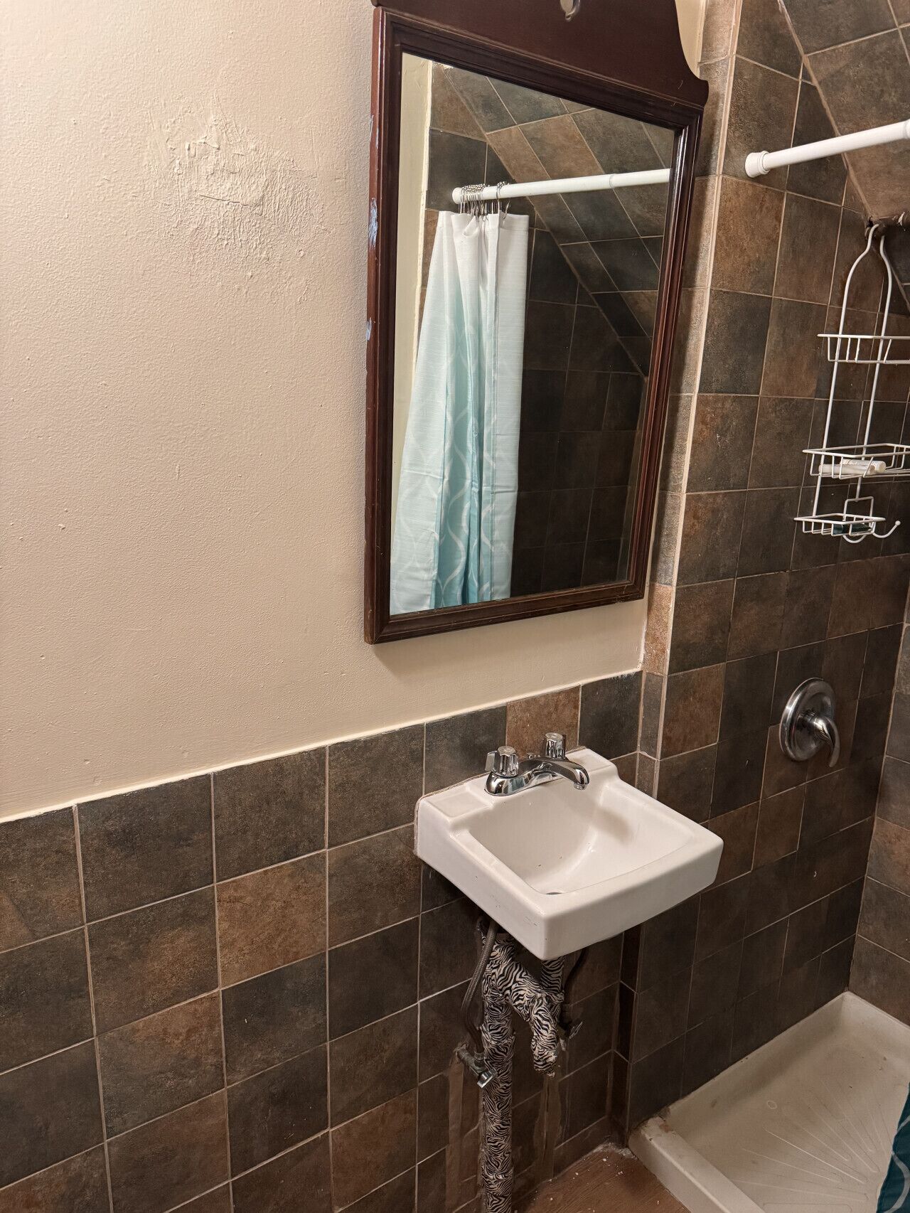 Dusche, Handtücher, Toilettenpapier