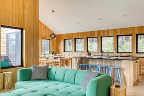 House (4 Bedrooms) | Interior - Rustic Arch Cape Getaway w/ Vibrant Interior Walk to the Beach Cape Wonder (Arch Cape)