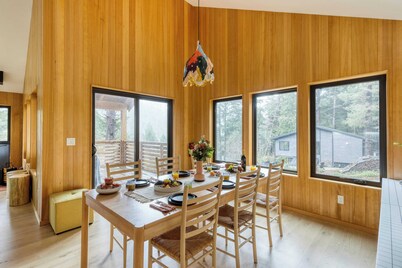 Rustic Arch Cape Getaway w/ Vibrant Interior Walk to the Beach Cape Wonder