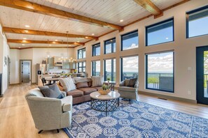 Interior - Grand Vista Retreat Luxury Group Retreat w/ Indoor Pool, Arcade & 56-mile Views (Sevierville)