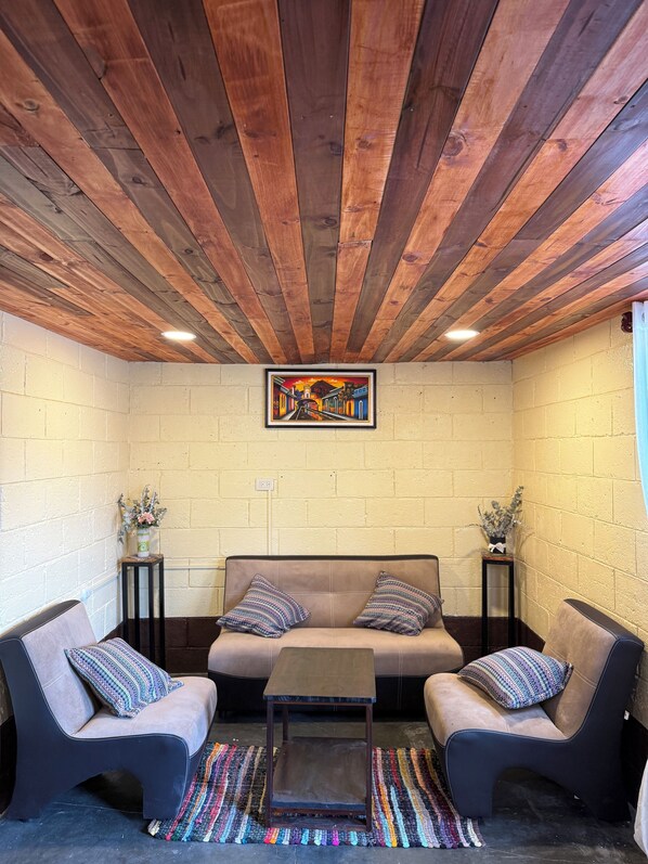 Smart-tv en een open haard