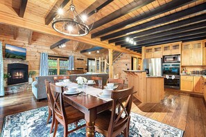 Dining - Mountain Wellness Retreat | Sauna, Hot Tub, Games (Sevierville)