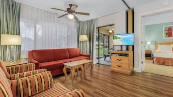 Taulutelevisio, DVD-soitin, pöytätennispöytä