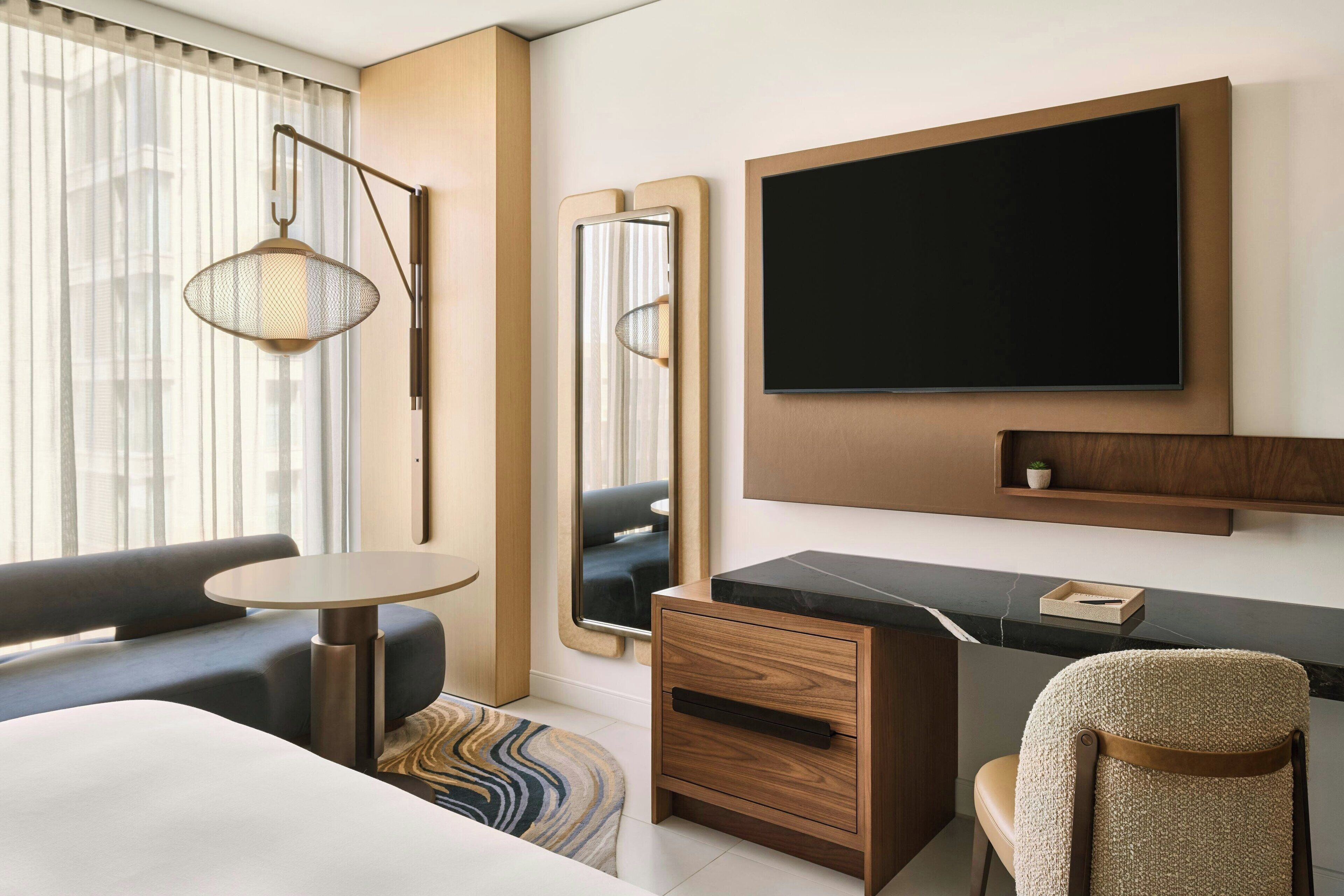 Minibar, in-room safe, desk, blackout drapes