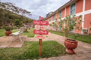 Voorkant van accommodatie