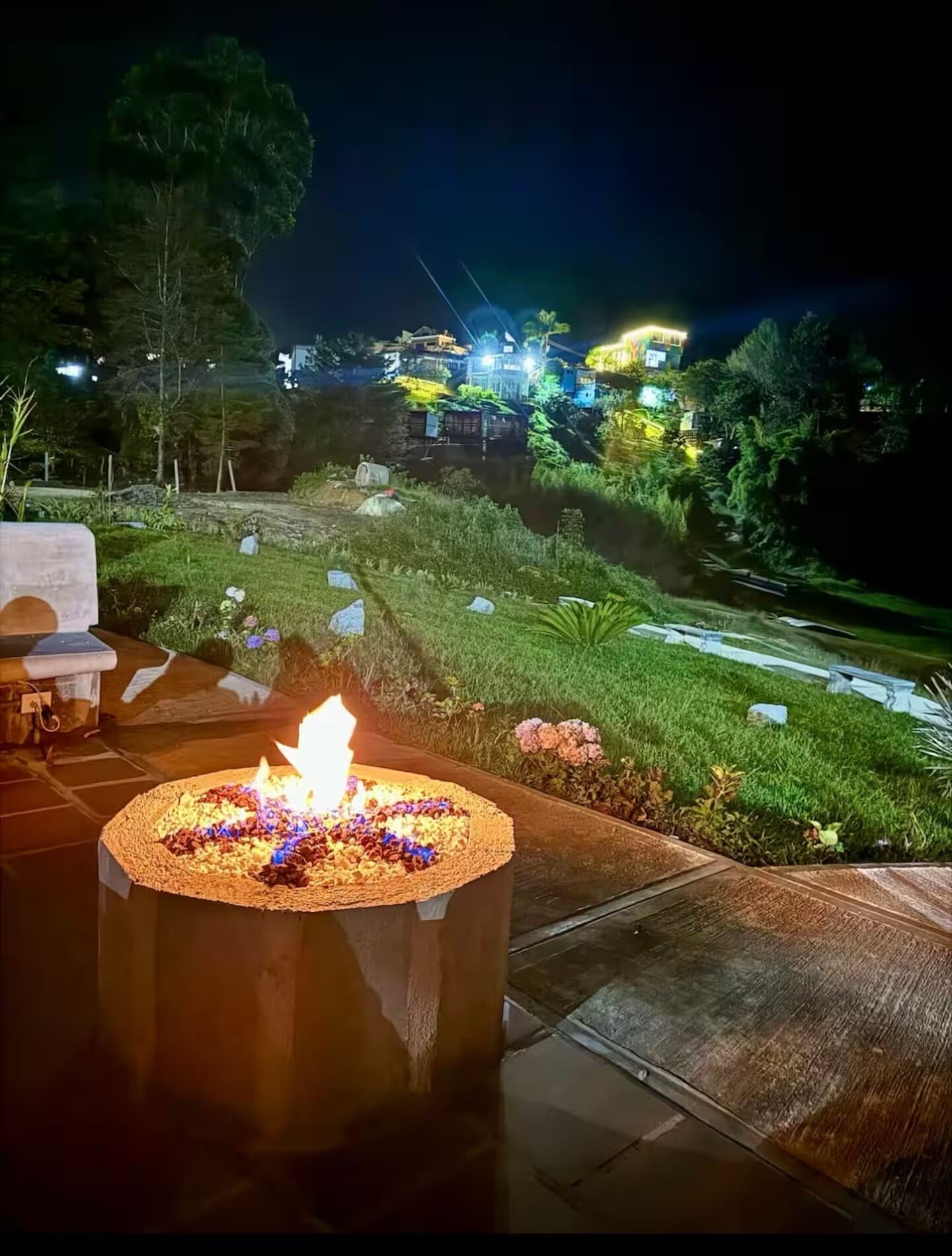 Enceinte de l’hébergement