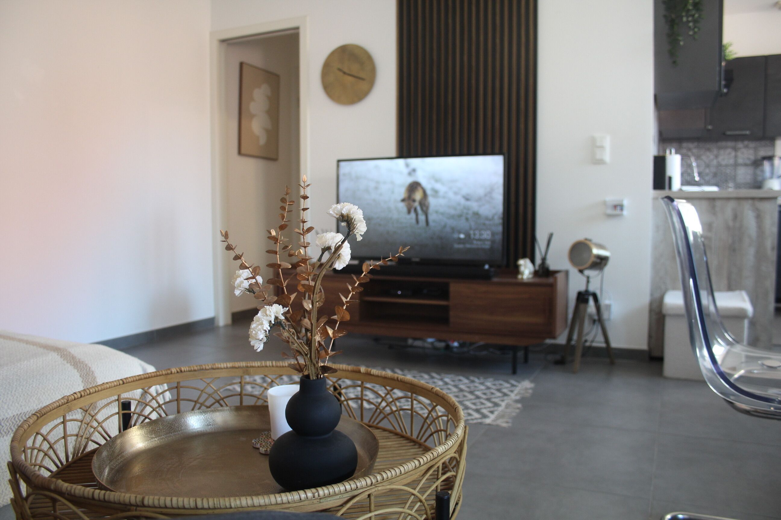 2 makuuhuonetta, työpöytä, silitysrauta/-lauta, ilmainen Wi-Fi