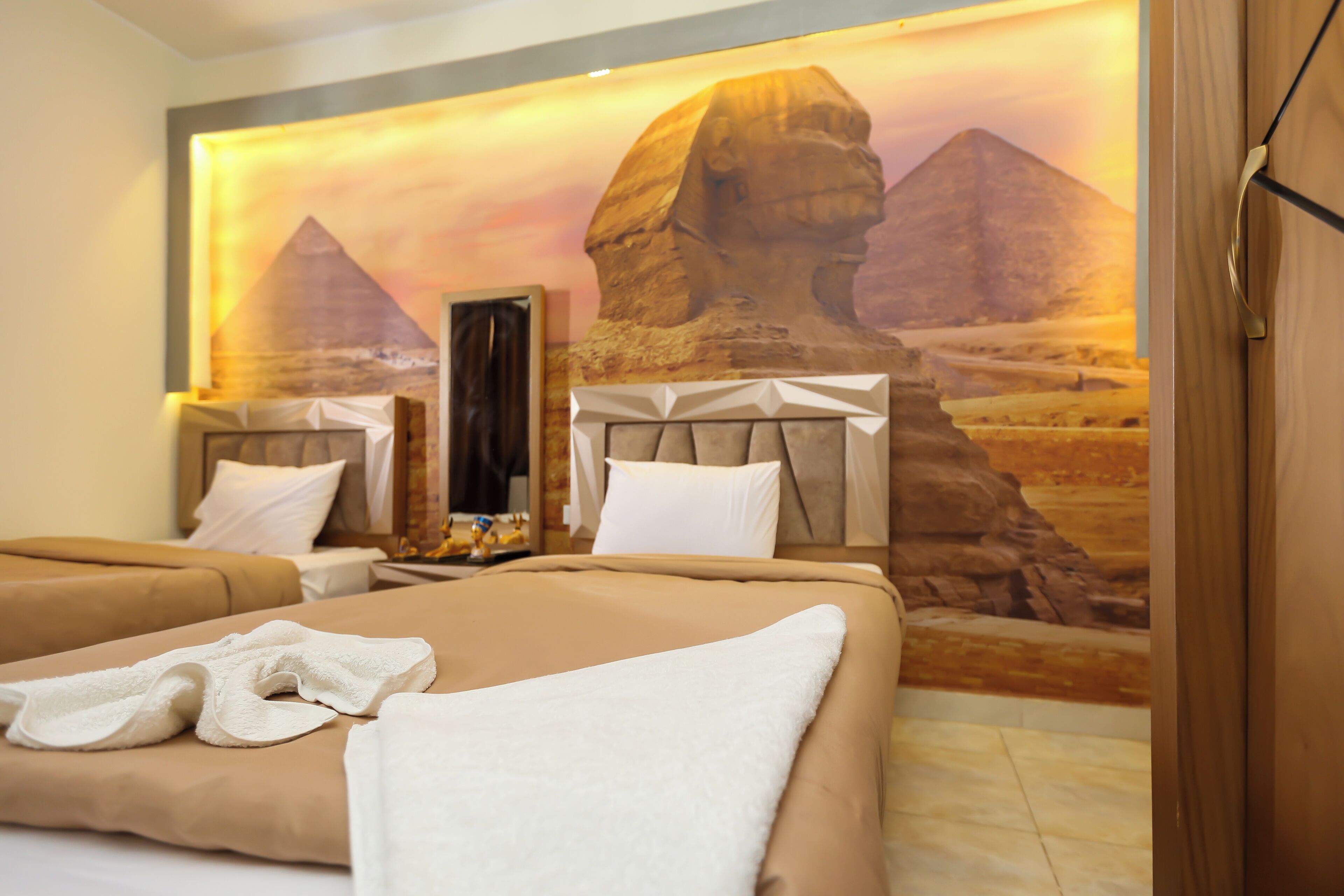 Comfort Double or Twin Room, Mountain View | Premium bedding, down duvets, free minibar items, blackout curtains