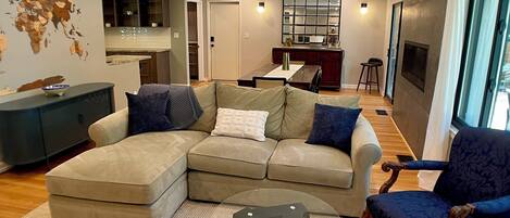 Área de sala de estar