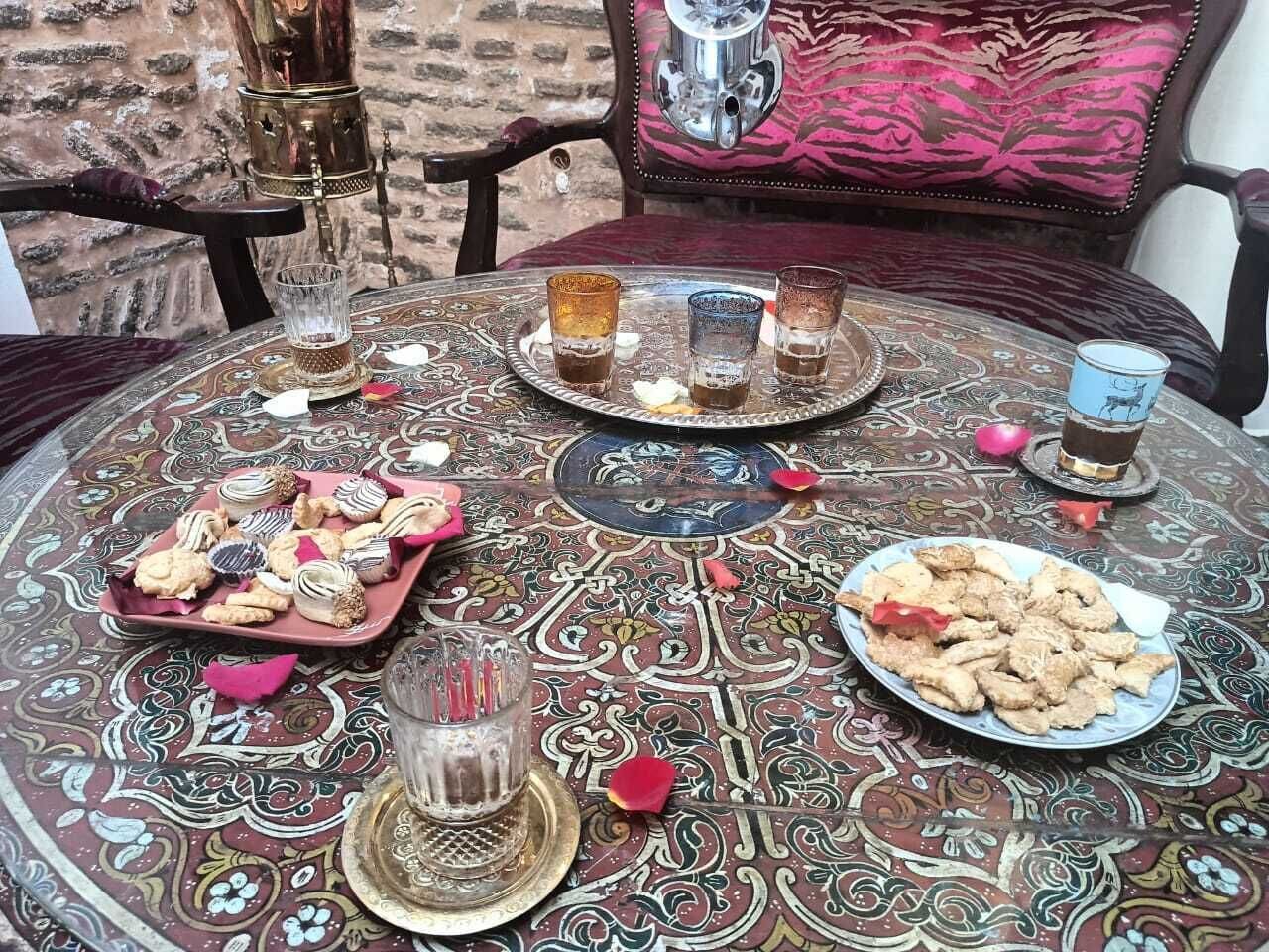 Essbereich im Zimmer