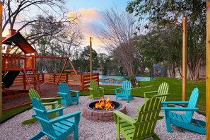 Overnattingsstedets uteområder