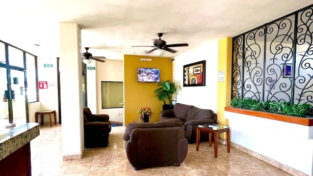 Living area - La Palapa hotel familiar (Mazatlán)