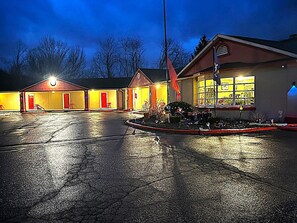 Fassade der Unterkunft