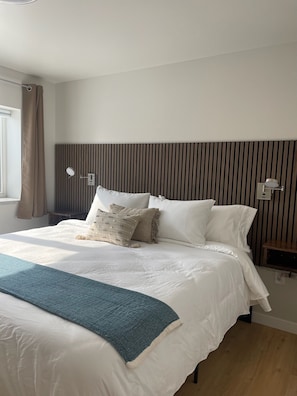 2 bedrooms, in-room safe, iron/ironing board, WiFi