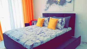 1 dormitorio, tabla de planchar con plancha, wifi gratis