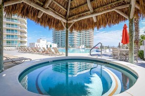 Indoor pool, a heated pool - Caribe Resort C604 | All The Amenities & More! | WaterFront Condo | My Beach Getaways (Orange Beach)