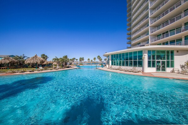 Indoor pool, a heated pool