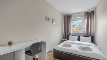 1 makuuhuone, silitysrauta/-lauta, Wi-Fi, vuodevaatteet