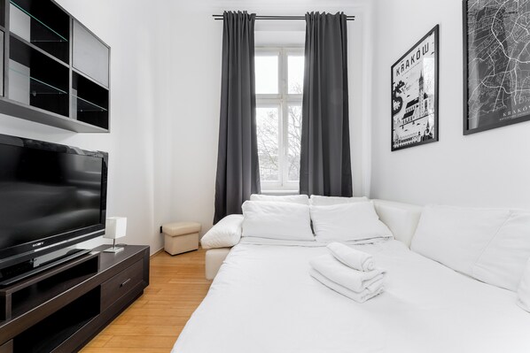 1 Schlafzimmer, Bügeleisen/Bügelbrett, WLAN, Bettwäsche
