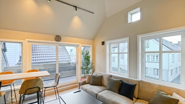 Living area - Nostalgic Nook 27 by Stavanger BnB (Stavanger)
