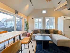 Apartment, 2 Bedrooms, Patio, City View | Living area - Nostalgic Nook 27 by Stavanger BnB (Stavanger)