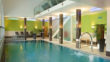 Indoor pool, a heated pool