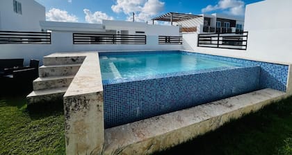 4BR 14 pax Twin Villa-Bbq & private pool