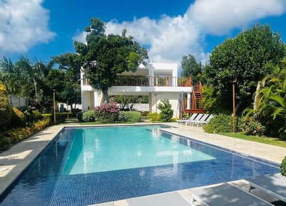 4BR 14 pax Twin Villa-Bbq & private pool