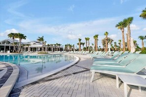 Indoor pool, a heated pool
