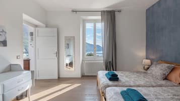 2 slaapkamers, een strijkplank/strijkijzer, gratis wifi, beddengoed