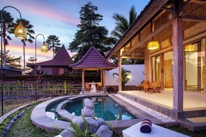 One Bedroom Pool Villa with private pool | Terrace/patio - Amaya Sebatu Villa (Sebatu)