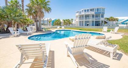 Pet Friendly Beach Home, Shared Pool, Boardwalk to the Beach, Golf Cart Included