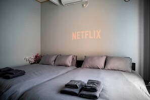 4 habitaciones, tabla de planchar con plancha y wifi gratis 