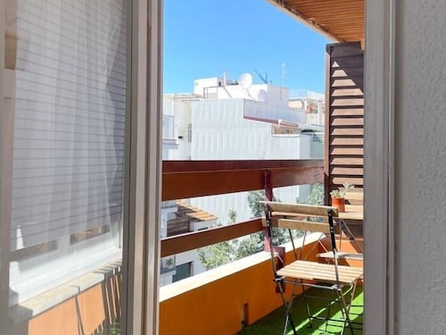 Beach Front Apartment with Sea Views