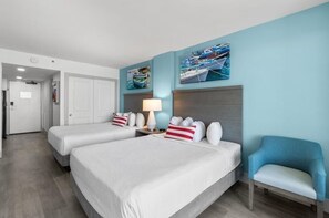 Iron/ironing board, free WiFi, bed sheets - Tropical Paradise Oceanfront Studio Stunning 6th-Floor Retreat (Myrtle Beach)