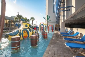 Indoor pool, outdoor pool - Tropical Paradise Oceanfront Studio Stunning 6th-Floor Retreat (Myrtle Beach)