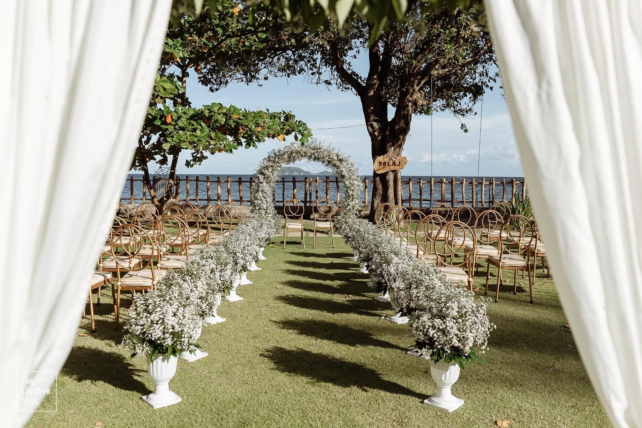 Área para banquetes al aire libre