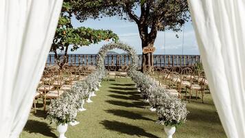 Área para banquetes al aire libre