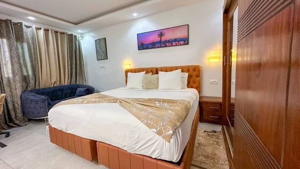 Superior Double Room, Balcony, City View | Egyptian cotton sheets, premium bedding, Select Comfort beds, minibar