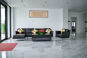 Façade de l’hébergement