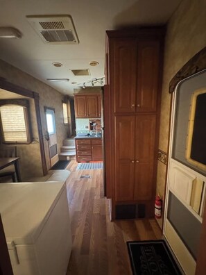 Interior - Spacious RV with AC in charming Holly Beach (Lake Charles)