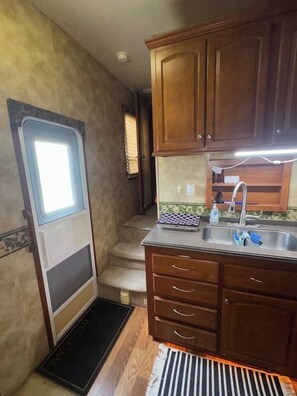 Interior - Spacious RV with AC in charming Holly Beach (Lake Charles)