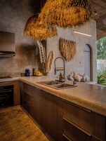 Oven, stovetop, dishwasher, espresso maker