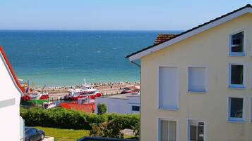 Blick von der Unterkunft